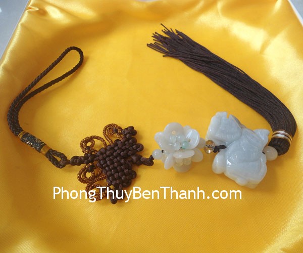 ngoc boi 1 ty huu mien dien s234 01 Ngọc bội Tỳ hưu đứng ngọc phỉ thúy, vượng tài phát lộc S234