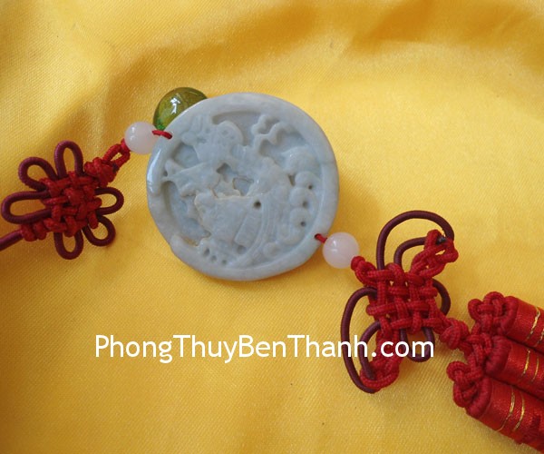 ngoc boi thuyen buom s278 01 Ngọc bội thuyền buồm ngọc phỉ thúy, đem tài rước lộc vào nhà S278