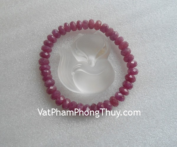 vong ruby s879 19400 2 Vòng tay ngọc Ruby đỏ ,mang lại may mắn cho người đeo S879 19400